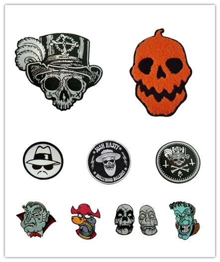 Wholesale Price Custom Design Iron-on Animal Embroidered Patches for Cloth/Cap