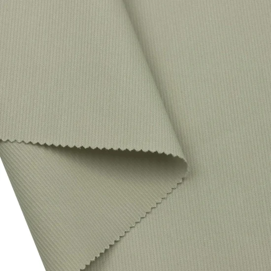 Tissu en polyester et Spandex de vente chaude Tissu en velours côtelé composite confortable pour pantalon thermique