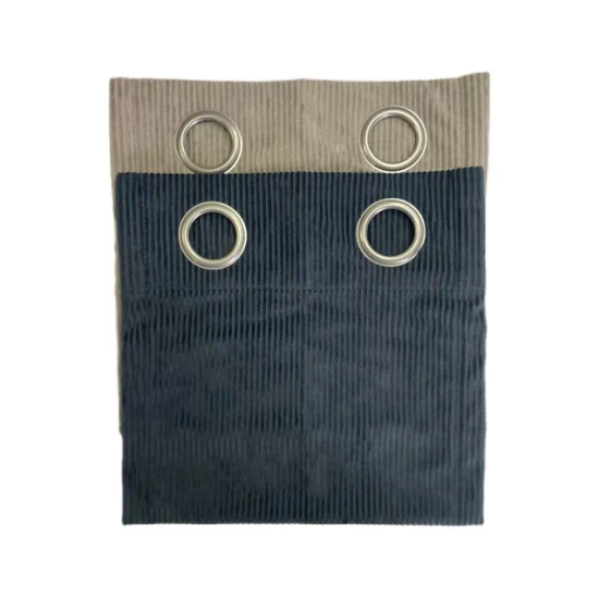 Tissu de coussin décoratif de luxe de siège de sofa de velours de bande de velours côtelé