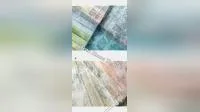 Nouvelle Arrivée Hollande Velours avec Conception Géométrique Feuille Textile Tissu D'ameublement Tissu D'ameublement pour Canapé et Rideau Tissu Décoratif